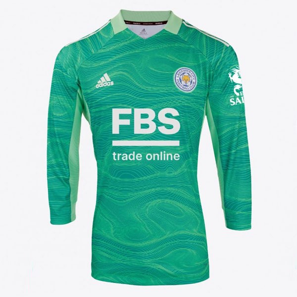 Tailandia Camiseta Leicester City Portero ML 2021/2022 Verde